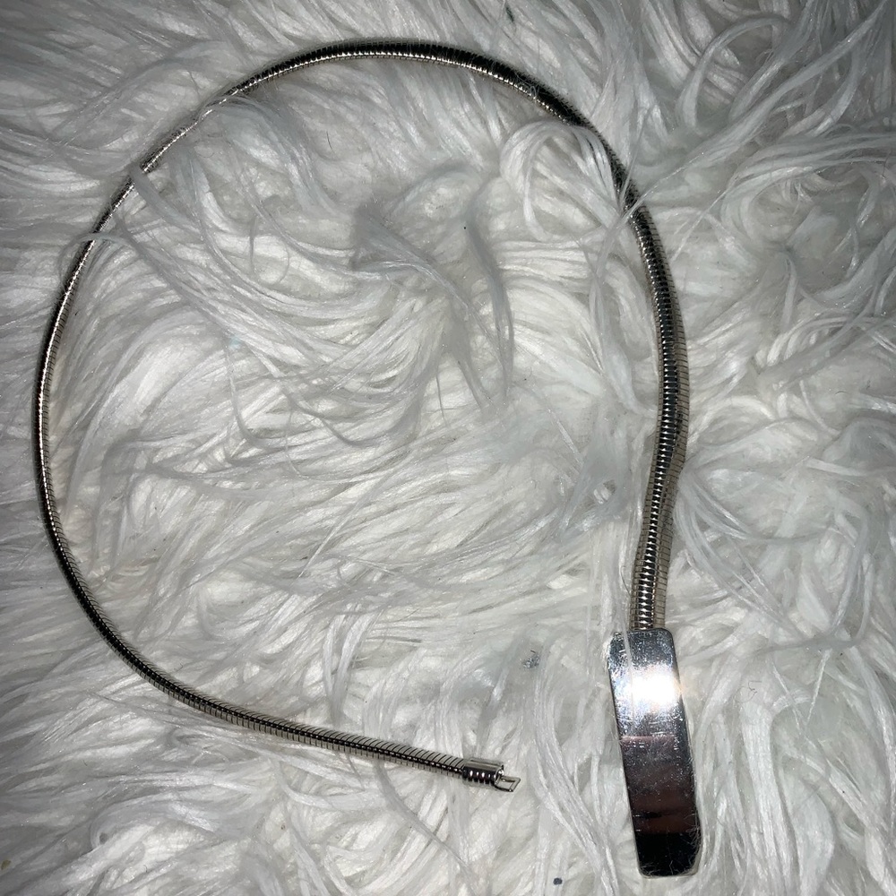 Silver belt